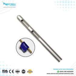 Double Port Cannula, Microaire Fitting