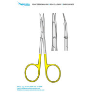 GREENBERG PAR SCISSORS, 11.5CM, CURVED