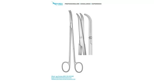 Thorek Dissecting Scissors, Curved