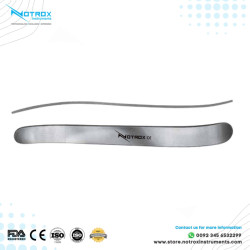 Buchwald Tongue Spatula , 18mm/23mm, 18cm