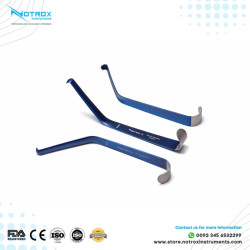 Obwegeser Mandibular Channel Retractor, 17.5cm