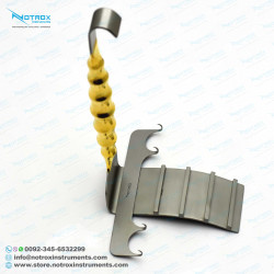 SALDANHA SOLZ ABDOMINAL RETRACTOR, 23.5CM