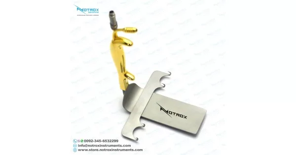 Solz Racket Retractor Saldanha-Solz Abdominal Retractor with Fiber Optic Model 02 - Notrox ...